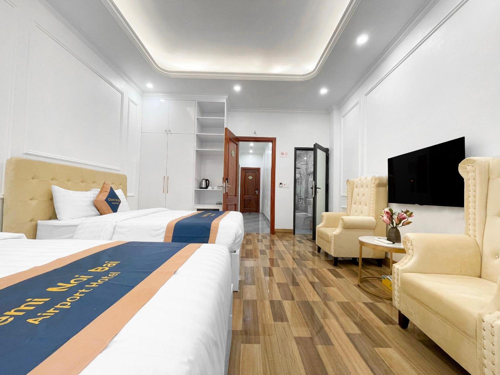 Chemi Noi Bai Airport Hotel Thach Loi Exterior foto